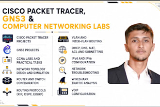 do cisco packet tracer, gns3 and computer networking labs