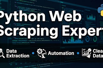 build or fix a python web scraper, playwright or selenium