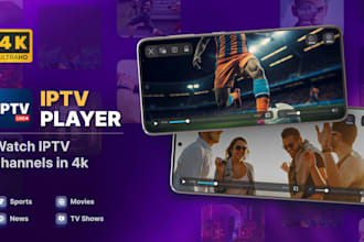 build a premium iptv app with stalker middleware, admin panel and billing system