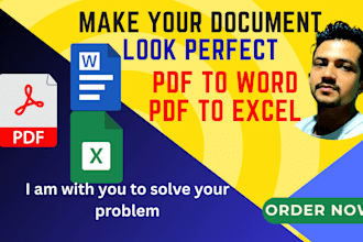 do best pdf to word and excel conversion