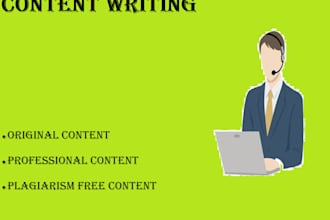 do content writing or articles writing