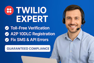 verify twilio toll free number twilio api a2p 10dlc fix twilio number errors