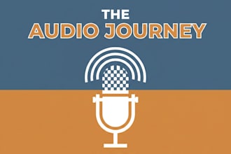 design a unique podcast logo