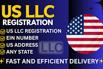 register US llc, file llc formation, prepare ein, boi report within 24 hours