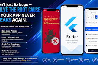 fix and optimize your flutter mobile app quickly
