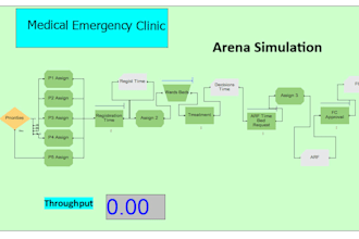 do arena simulation for process flow analysis