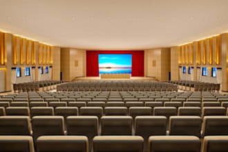 create 3d event stage designs 3d concert stages and full layout renderings