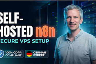 install self hosted n8n on your vps