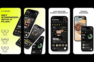 design app screenshots for the play store and app store