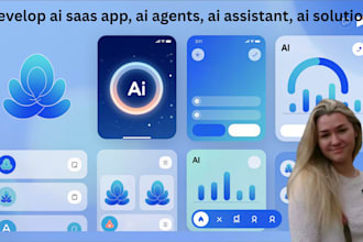 develop ai saas app, ai agents, ai assistant, ai solution