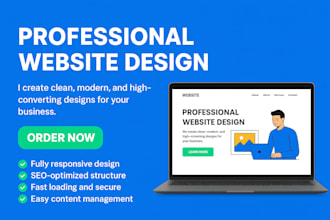 create cleaning, ecommerce, restaurant, plumbing, locksmith, and blog website