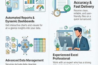 clean, format and organize your excel data professionally