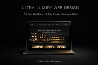 build a luxury villa website with direct booking system