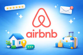 be your airbnb co host for guest communication,