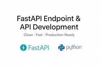 build a fastapi endpoint or small API for your project