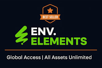 provide envato element premium files fast and cheap