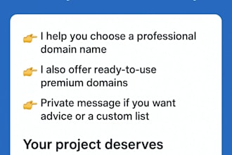 buy, sell, or transfer your domain with expert guidance