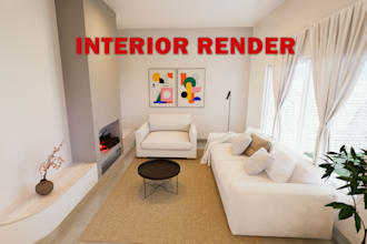 create photorealistic interior render