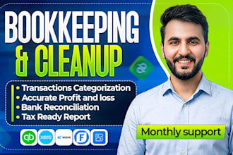 do quickbooks clean up, setup and bookkeeping in quickbooks online