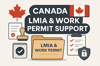 prepare and submit your canada lmia and work permit