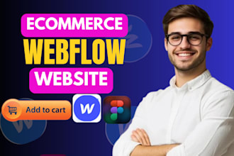 ecommerce webflow website, webflow expert, webflow developer, figma to webflow