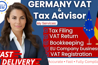 handle germany vat registration, german tax, income tax bookkeeping, vat id eori