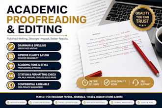 proofread and edit your research paper professionally