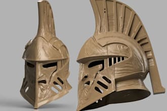do 3d wearable cosplay creation eva foam armor mask helmet for 3d printing