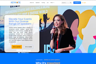 design wix keynote speaker website keynote speaker portfolio keynote event web