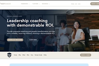 wix squarespace waymaker coaching website faith waymaker church ministry website