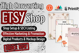 design etsy banner shopify banner, web banner design for your shop