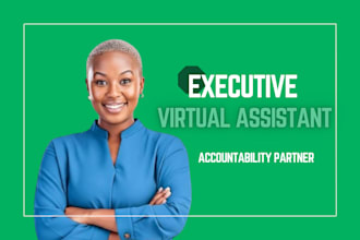 executive virtual assistant, personal accountability partner adhd body double VA