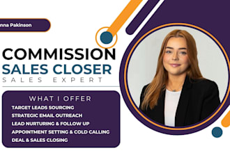 be your commission based sales closer high ticket closer and appointment setter
