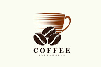 design a unique restaurant, cafe, and coffee shop logo
