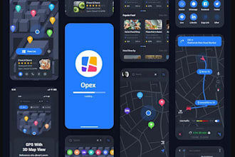 implement map navigation, live location, and distance tracking in your app