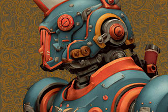 make custom robot mecha art