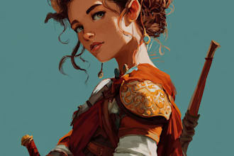 make your dnd party, warcraft, and fantasy characters