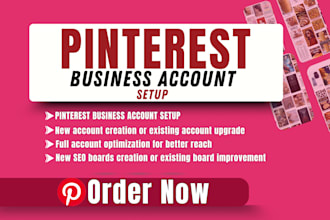 setup pinterest business account