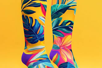 draw socks design unique socks design art for you
