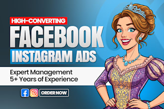 setup and manage facebook ads campaign, fb ads manager, meta ads, instagram ads