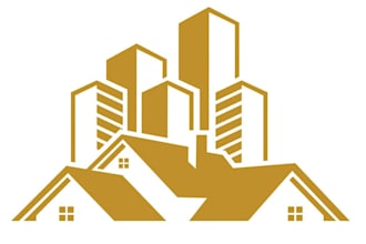 design construction, real estate, realtor, company or business logo