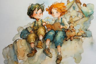 children story book writer christmas children story