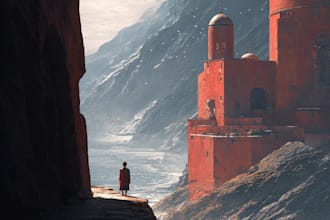 do a character concept art