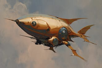 cerate concept art spaceship or vehicle design