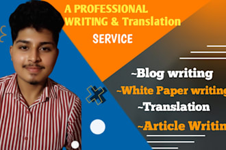 professionally write informative white papers