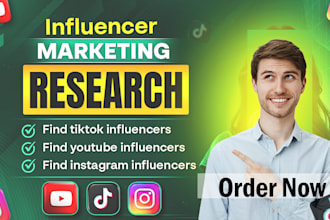 verified influencer research for youtube linkedin instagram and b2bcompanies