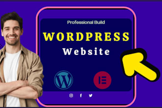 build a fully functional wordpress website