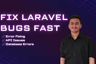 fix laravel bugs, errors, and issues professionally