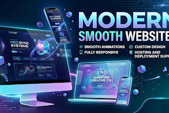 create massive animative websites