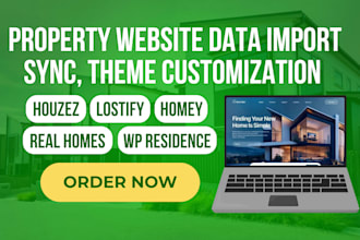 import, sync, customize real estate site data with smooth property integration